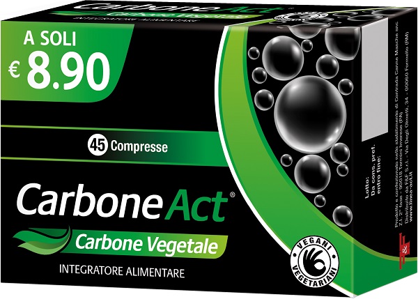 CARBONE ACT 45 COMPRESSE CARBONE ACT 45 COMPRESSE