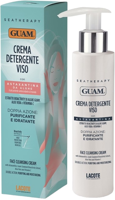 GUAM SEATHERAPY CREMA DETERGENTE VISO ASTAXANTINA 150 ML