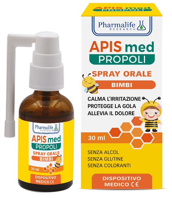 APIS MED PROPOLI SPRAY ORALE BIMBI 30 ML APIS MED PROPOLI SPRAY ORALE BIMBI 30 ML