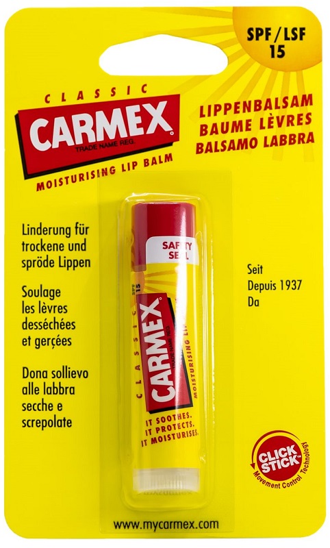 CARMEX BALSAMO LABBRA CLASSICO SPF15 4,25 G CARMEX BALSAMO LABBRA CLASSICO SPF15 4,25 G