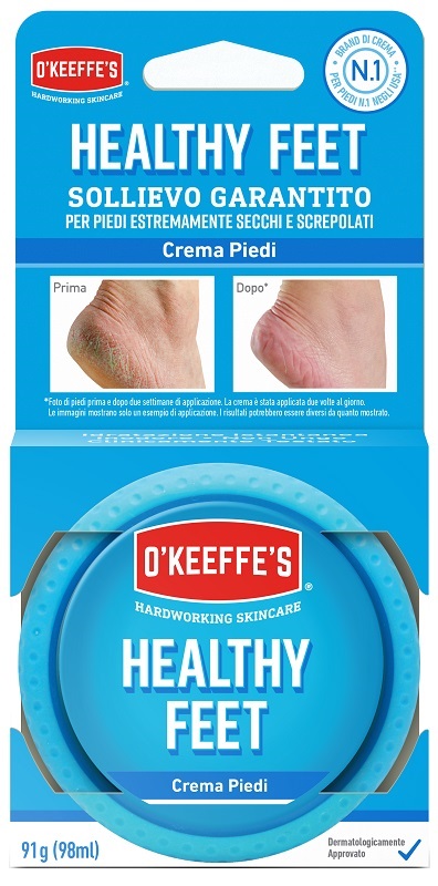 O'KEEFFE'S HEALTHY FEET CREMA PIEDI 91 G O'KEEFFE'S HEALTHY FEET CREMA PIEDI 91 G