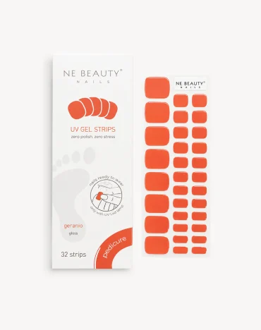Ne Beauty strips pedicure Geranio