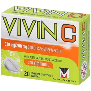 Vivin C 20 compresse Effervescenti 330mg+200mg