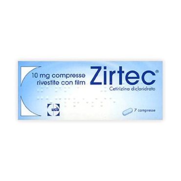 Zirtec 7compresse 10mg