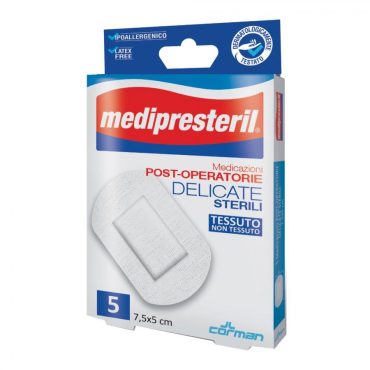 Medipresteril medicazione post operatoria delicata 7x5cm 5pz